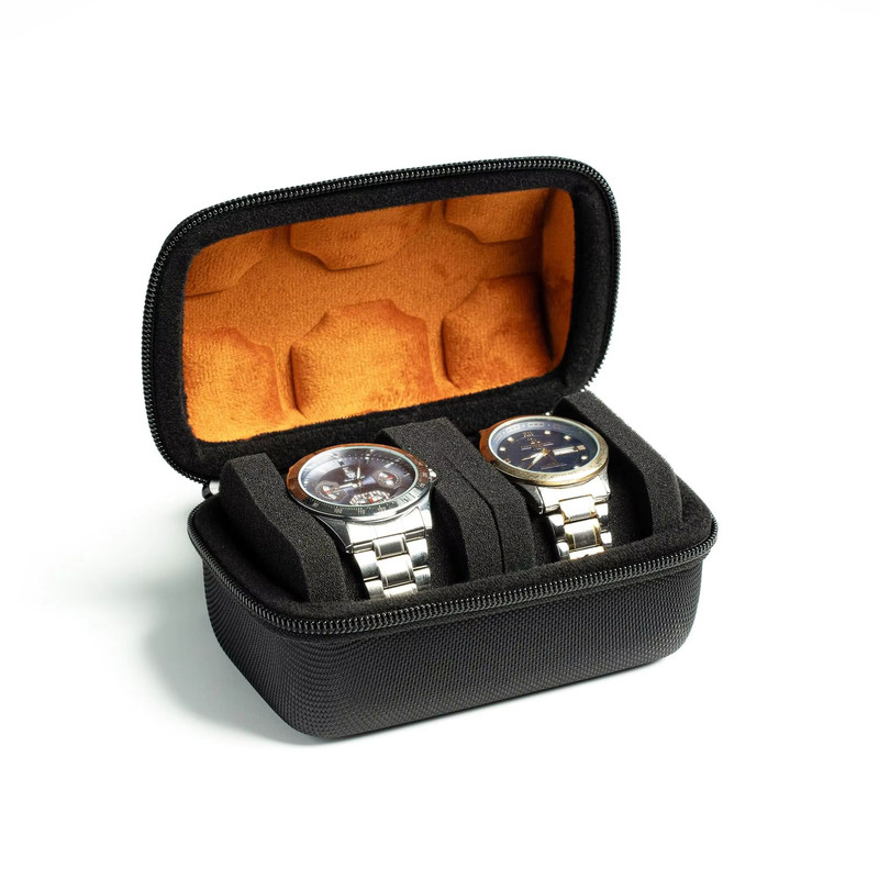 EliteTime Travel Watch Roll 235 Slot Hard Organizer Case 10
