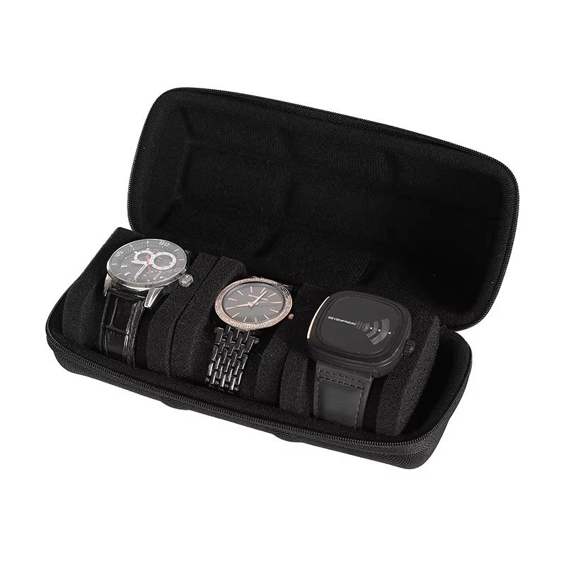 EliteTime Travel Watch Roll 235 Slot Hard Organizer Case 16