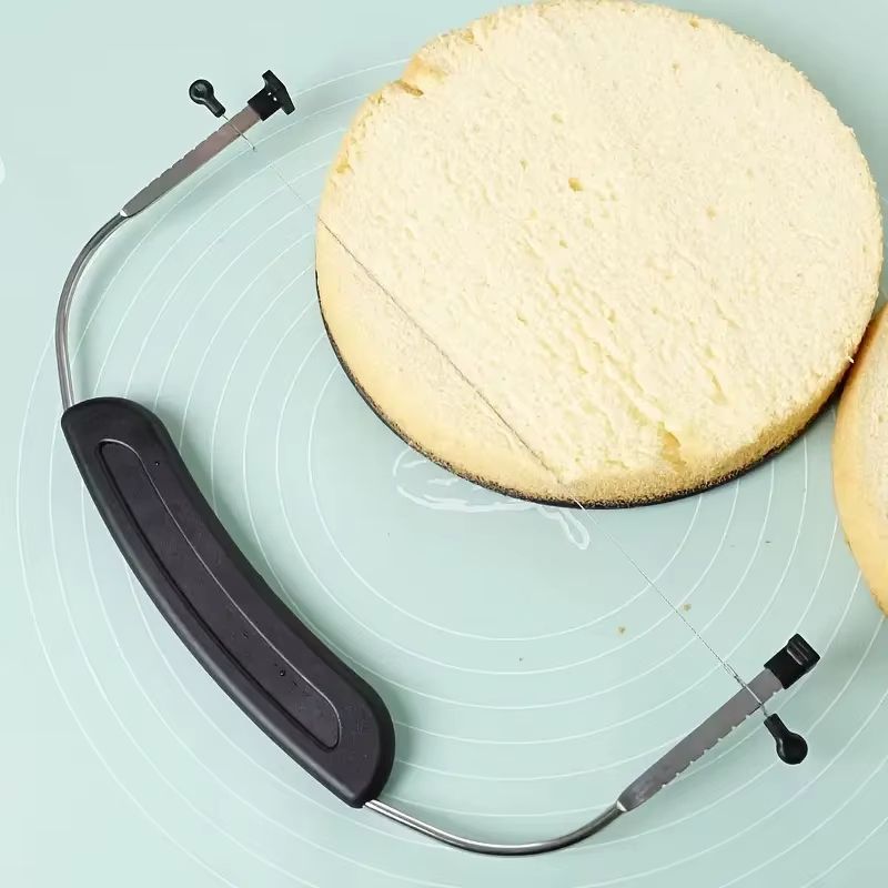 Precision Bake Adjustable Cake Leveler Stainless Steel Wire Cake Slicer Cutter 2