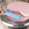 Precision Curved Cake Decorating Aid With Scale Ruler Smart DIY Cream Skirt Border Marker Tool 2