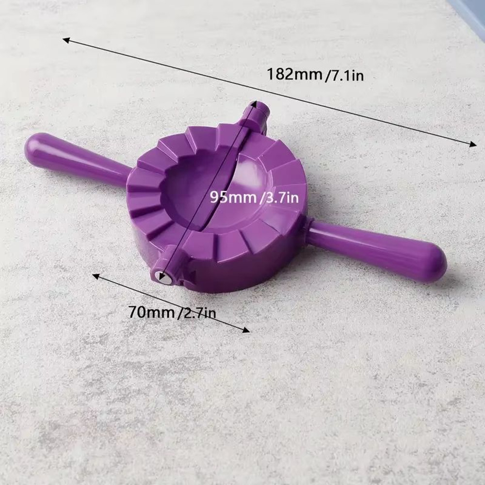 Precision ErgonomicHandle Dumpling Pastry Maker Mold MultiColor Kitchen Press Tool 10