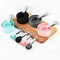 Precision 8Piece Stainless Steel Measuring Cups Spoons Set With Scale Accurate Baking Cooking To 3