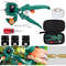 Premium Garden Bush Pruning Tool Kit  Includes Ergonomic Pruner Spare Blades  Decorative Film 0