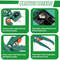 Premium Garden Bush Pruning Tool Kit  Includes Ergonomic Pruner Spare Blades  Decorative Film 4