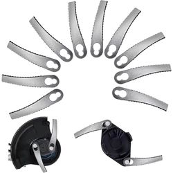 durable metal blade for brush cutter & edger – universal replacement lawn mower/weed whacker blade