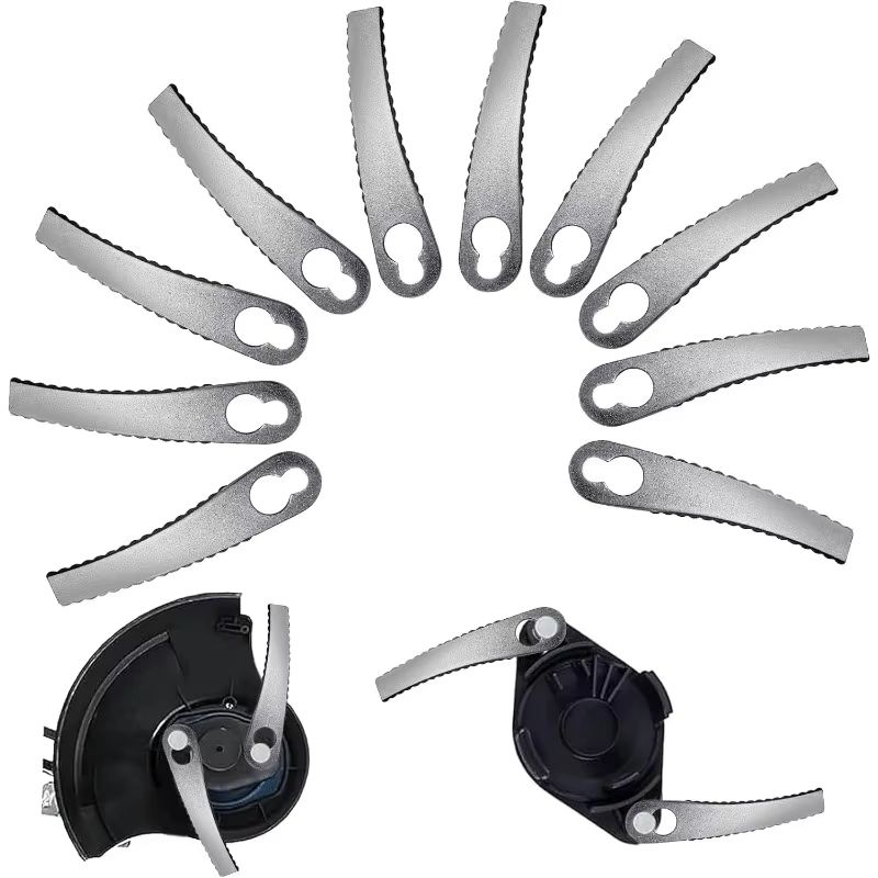 Durable Metal Blade For Brush Cutter Edger Universal Replacement Lawn MowerWeed Whacker Blade 0
