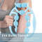 Premium DeepTissue Leg Body Massage Roller With Handle Cellulite Lymphatic Support 9