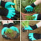 GardenPro 8Piece HandClaw Digging Gloves Set Waterproof ABS Plastic Work Gloves For Planting Propa 4