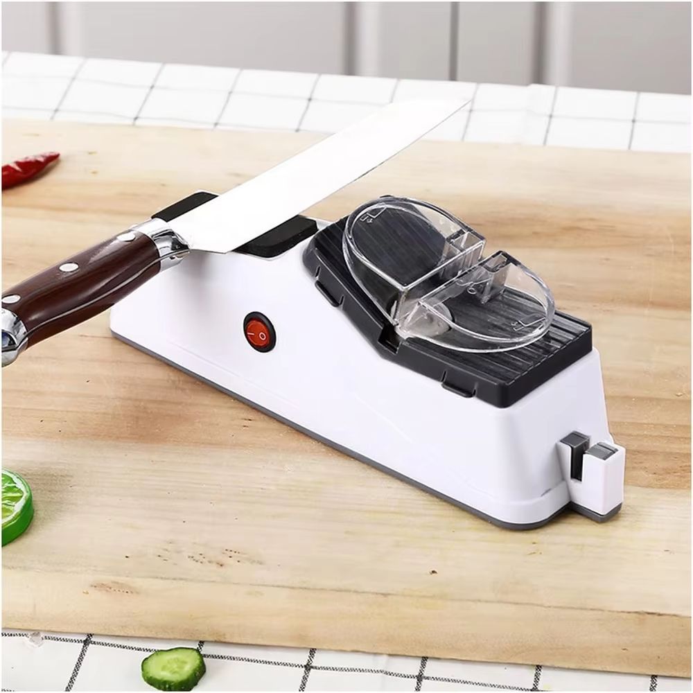 EdgeMaster Rechargeable Electric Knife Sharpener Automatic Household FineGrinding Blade Tool 4