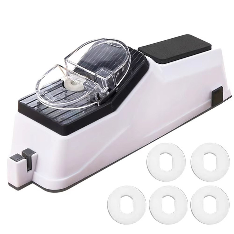 EdgeMaster Rechargeable Electric Knife Sharpener Automatic Household FineGrinding Blade Tool 8