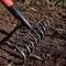 AgriGrip MultiFunctional 9Tooth Nail Rake Durable ManganeseSteel Garden Farm Tool 6