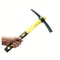 ForgeMaster Forged Weeding Garden Pick Axe With Fiberglass Handle HeavyDuty Soil Loosening Tool Fo 1