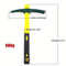 ForgeMaster Forged Weeding Garden Pick Axe With Fiberglass Handle HeavyDuty Soil Loosening Tool Fo 2