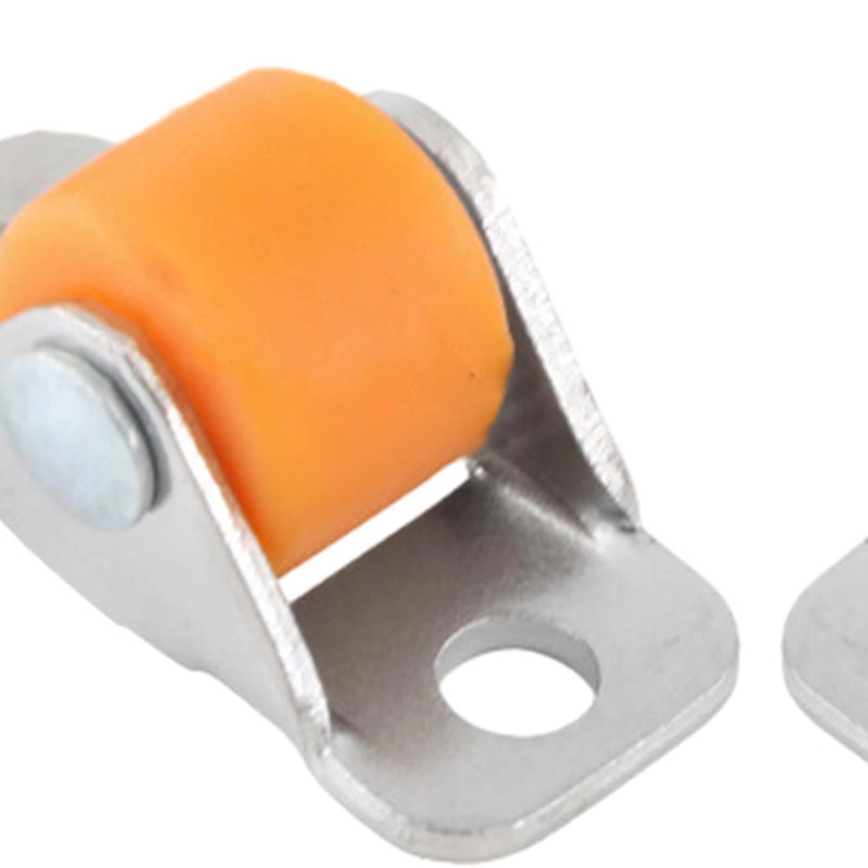 QuietGlide Silent Furniture Linear Wheels Small Fixed Castor Set Of 4 For Workbench Cart Shelves T 4