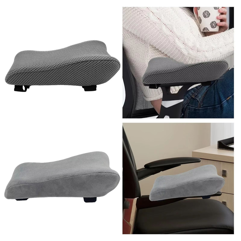ErgoArm Detachable Armrest Pad Comfortable Durable Wrist Forearm Cushion For Office Chairs 1
