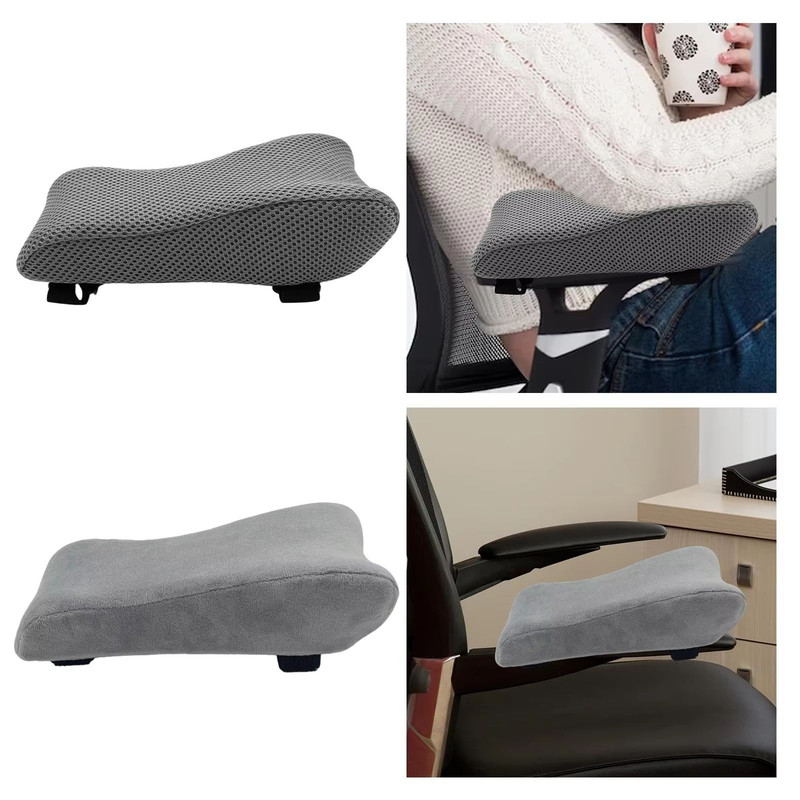 ErgoArm Detachable Armrest Pad Comfortable Durable Wrist Forearm Cushion For Office Chairs 1