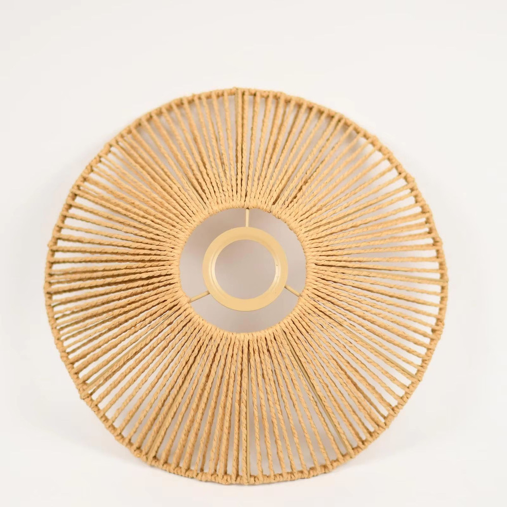 RopeWoven HandWoven Rope Lampshade Decorative Chandelier Ceiling Light Cover 5