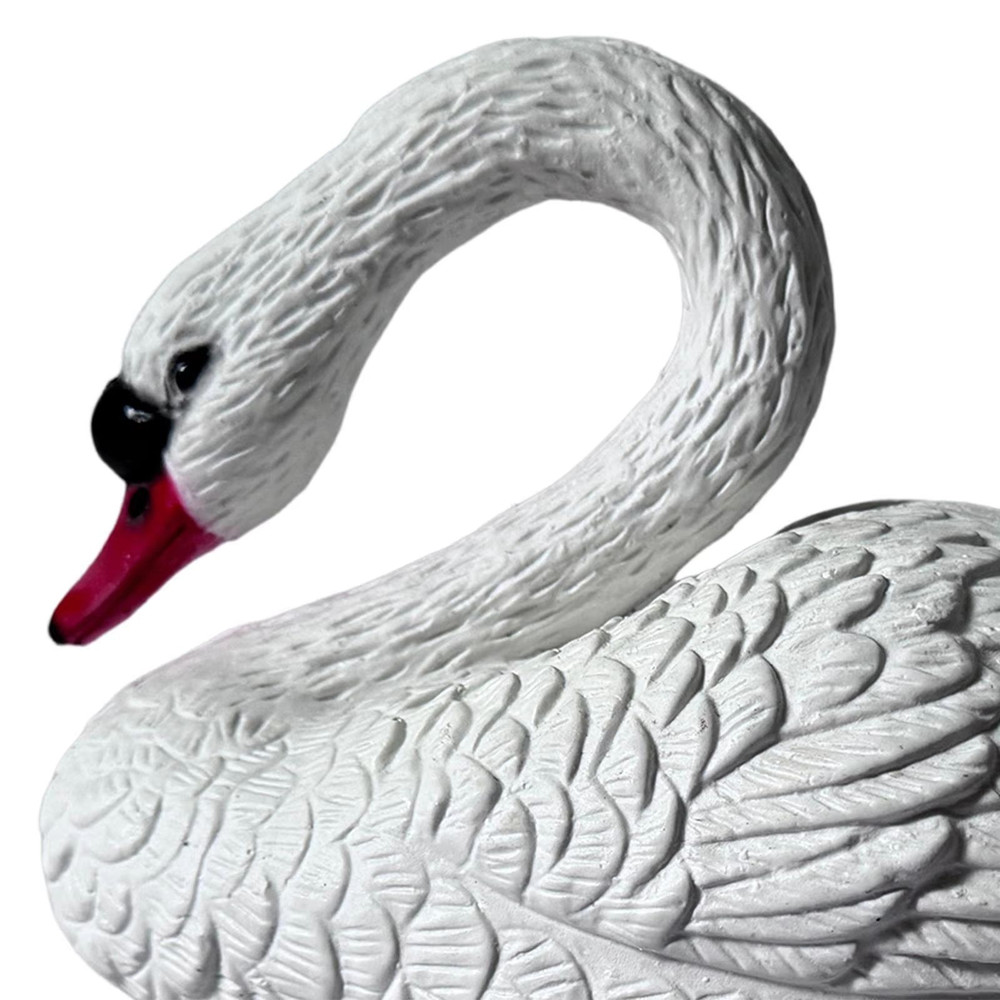 ElegantFloat Handwoven Floating Swan Figurine Decorative Garden Pond Ornament 4