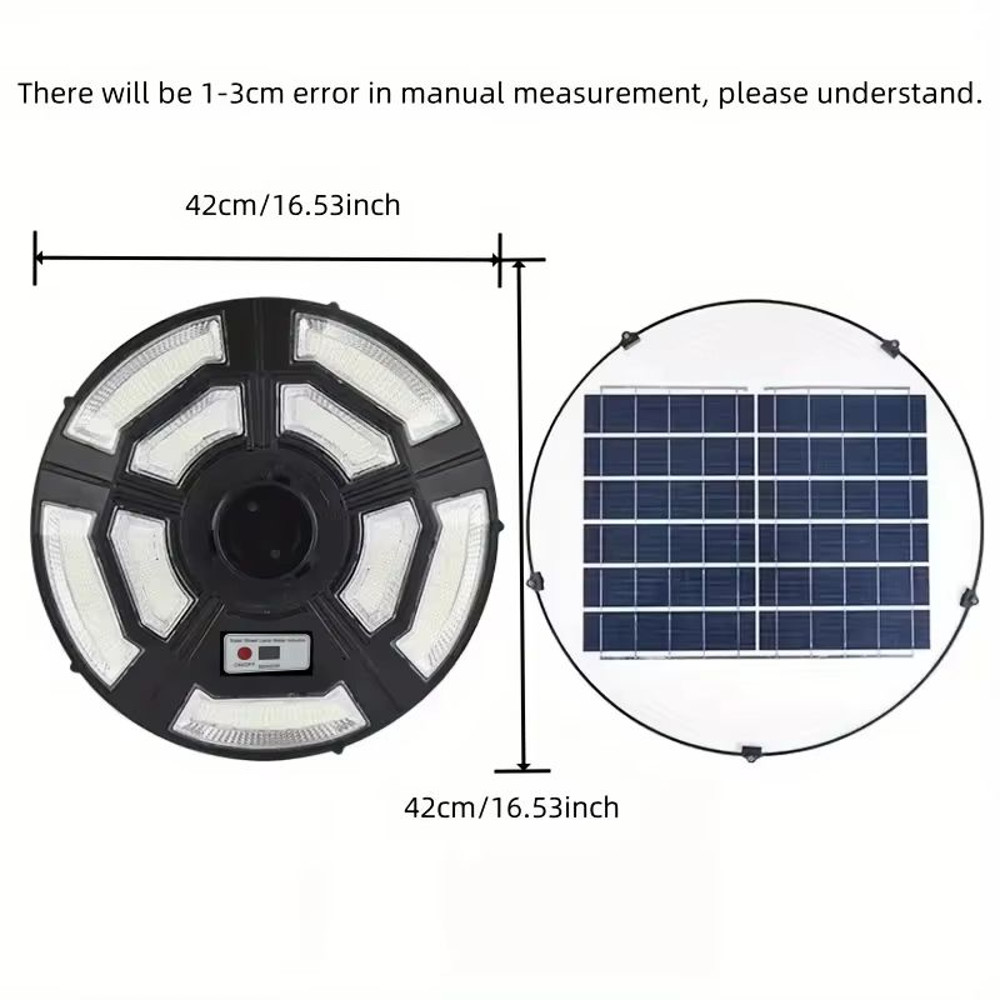 UFO Solar Powered Outdoor Yard Light With Motion Sensor Automatic DusktoDawn Courtyard Lighting 6