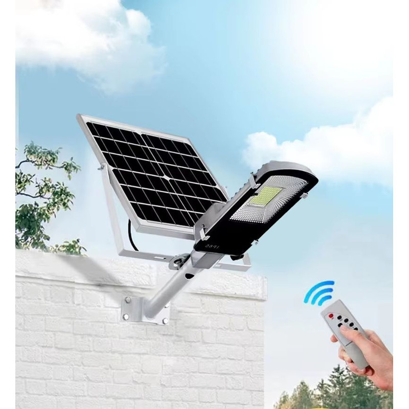 Newest 120LED Solar Wall Lamp Powerful Waterproof Outdoor Lighting For Garden Street 0