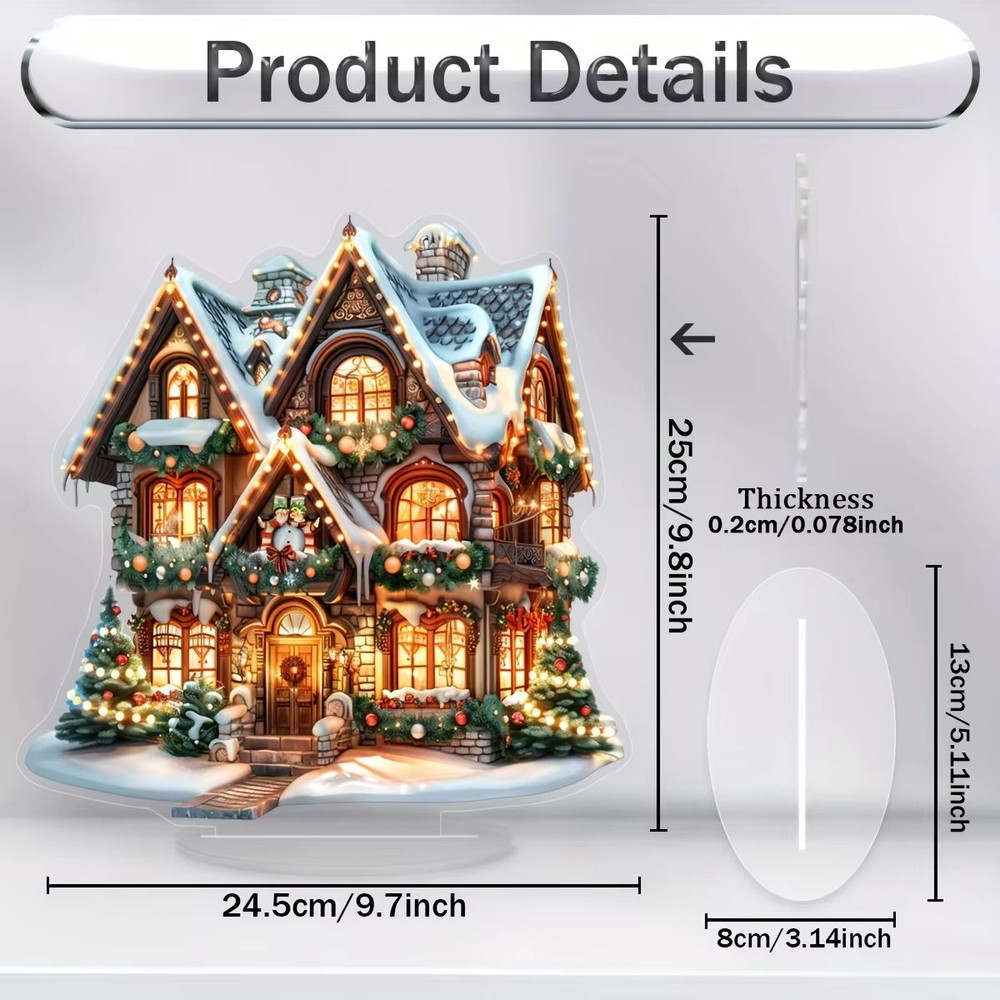 Christmas Style MultiFunctional Desktop Decoration Festive Home Office Bedroom Ornament Gift Idea 2
