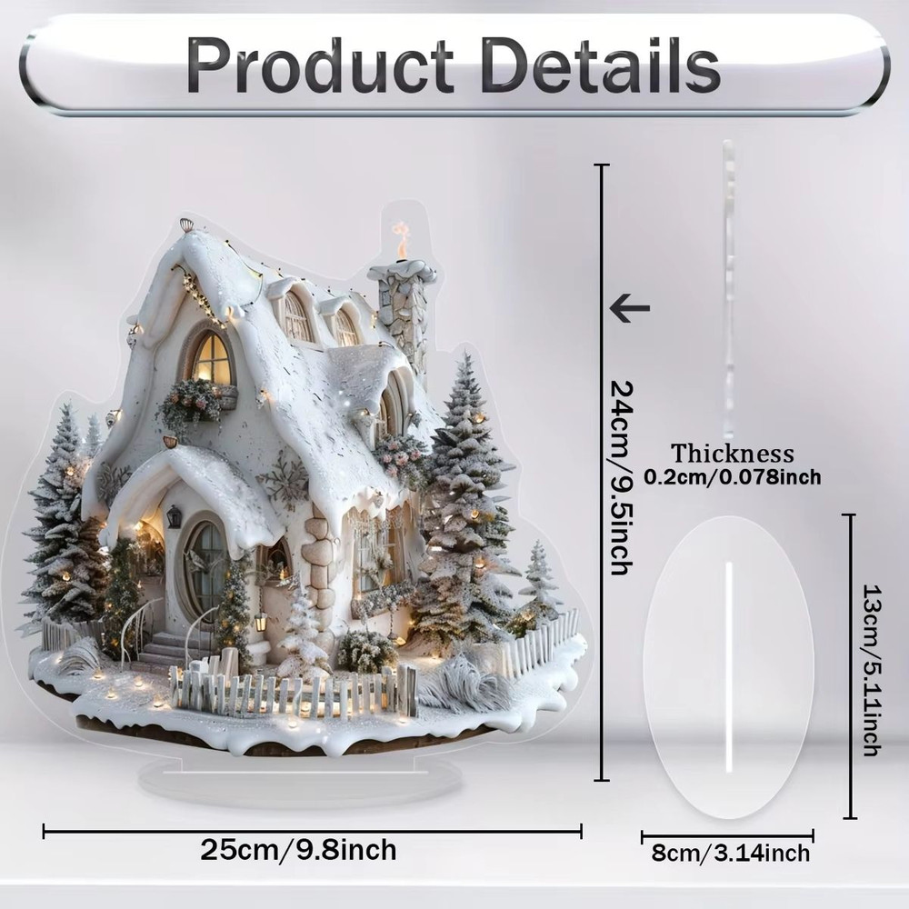 Christmas Style MultiFunctional Desktop Decoration Festive Home Office Bedroom Ornament Gift Idea 3