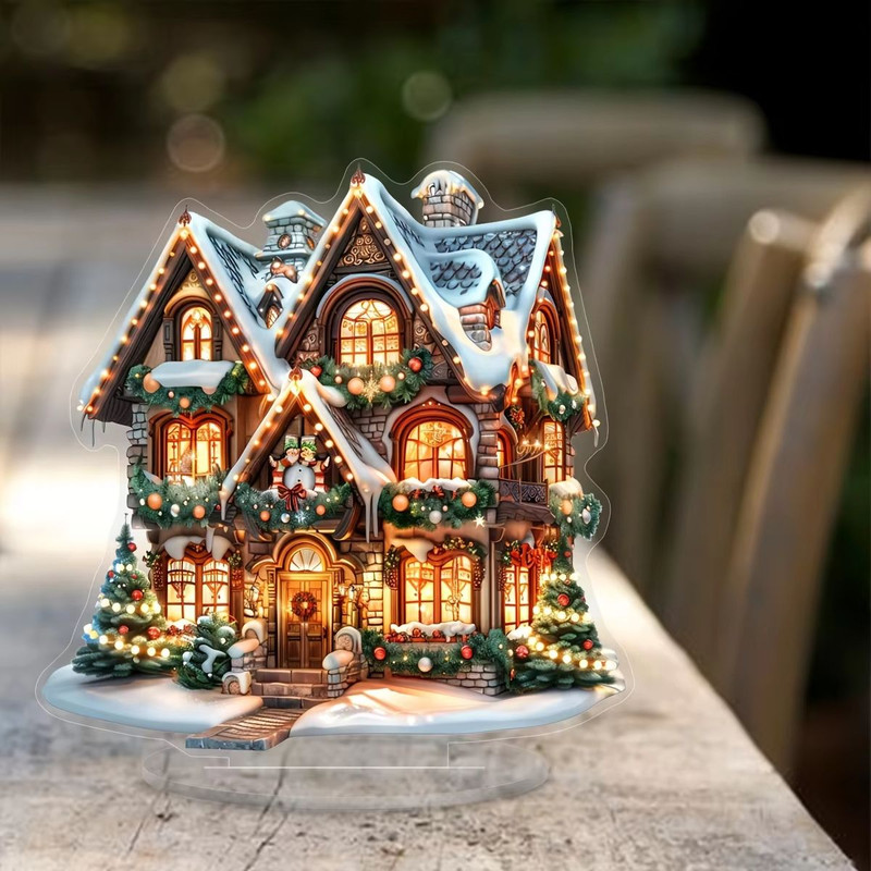 Christmas Style MultiFunctional Desktop Decoration Festive Home Office Bedroom Ornament Gift Idea 4