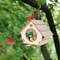 Hanging Wooden Bird Feeder DIY Outdoor Garden Decorative BirdcageBirdhouse 2
