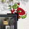 Grinch Corner Door Hanging Decor SantaClad Grinch Figure For Festive Home Doorway 1