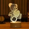 3D Visual Illusion LED Desk Lamp Creative Night Light Gift For Kids 2