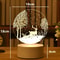 3D Visual Illusion LED Desk Lamp Creative Night Light Gift For Kids 4