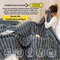 Thick WideStriped Flannel Multifunctional Blanket AllPurpose Home Throw 3