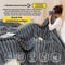 Thick WideStriped Flannel Multifunctional Blanket AllPurpose Home Throw 3