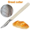 Patterned Bread Carving Knife FrenchStyle Bread Cutter Baking Accessory 0