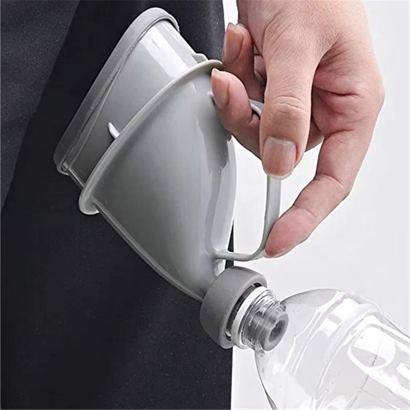 Portable Unisex Travel Urinal Aid Car Outdoor Emergency Toilet Funnel 0