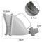 Portable Unisex Travel Urinal Aid Car Outdoor Emergency Toilet Funnel 5