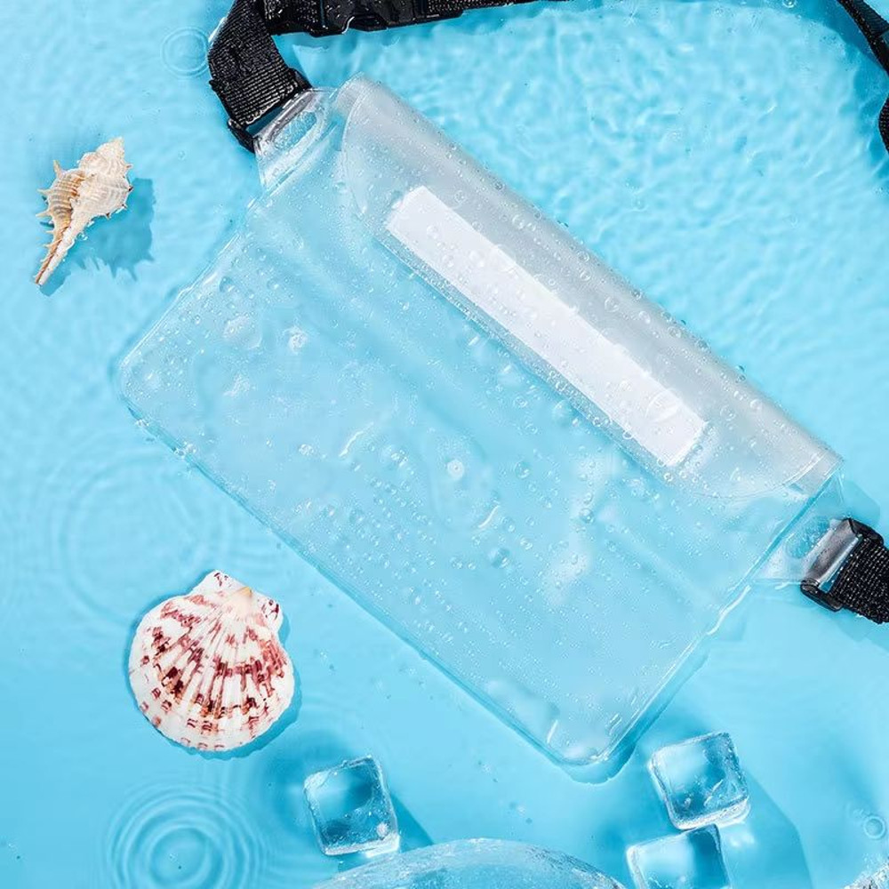 Ultra Seal 3 Layer Waterproof Phone Pouch Large Transparent Dry Bag For Swimming And Underwater Use 9