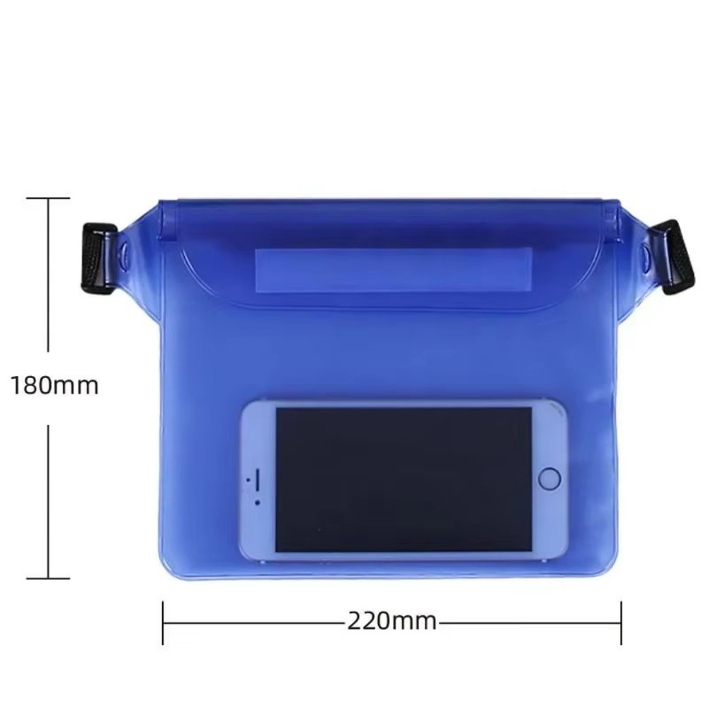 Ultra Seal 3 Layer Waterproof Phone Pouch Large Transparent Dry Bag For Swimming And Underwater Use 4