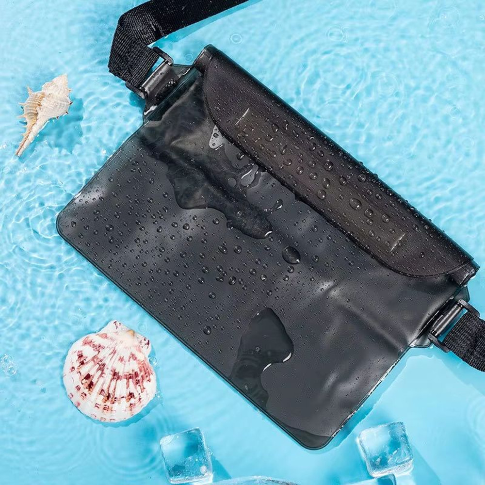 Ultra Seal 3 Layer Waterproof Phone Pouch Large Transparent Dry Bag For Swimming And Underwater Use 8