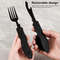 Three In One Multi Tool Camping Folding Knife Spoon Fork Bottle Opener 2