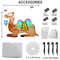 18m6FT Ramadan Inflatable Camel Toy Builtin LED Lights Outdoor Festival Decoration 5