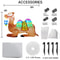 18m6FT Ramadan Inflatable Camel Toy Builtin LED Lights Outdoor Festival Decoration 5