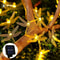 20 LED Dragonfly Solar String Lights Outdoor LED Light For Garden Yard Patio Decor 7