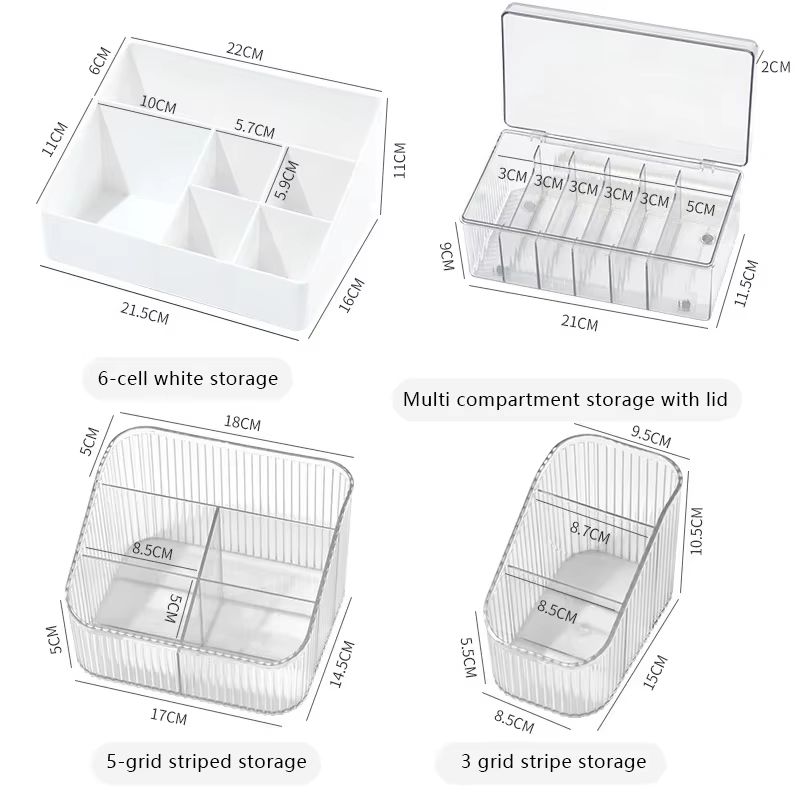 Large Eyelash Extension Storage Box With Cover Acrylic Organizer For Lashes Glue Tweezers 5
