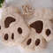 Cartoon Cute Cat Claw Paw Gloves Plush Mittens For Women Warm Soft Fingerless Bear Cat Gloves 15
