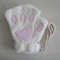 Cartoon Cute Cat Claw Paw Gloves Plush Mittens For Women Warm Soft Fingerless Bear Cat Gloves 6