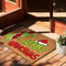 Christmas Door Mat Outdoor Welcome Mat For Front Door Funny AntiSlip Rug 237 X 159 Inch 0