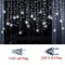 32M Christmas Snowflakes LED String Lights Flashing Fairy Curtain Lights Waterproof For Holiday Pa 7