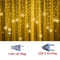 32M Christmas Snowflakes LED String Lights Flashing Fairy Curtain Lights Waterproof For Holiday Pa 8