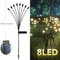 Solar Firefly Swaying Garden Lights Solar Outdoor LED Decorative Pathway Patio Lighting 14 Pack 6